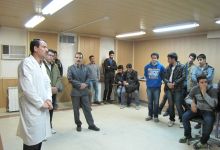 گزارش تصویری بازدید دانش آموزان پسر سال چهارم دوره دوم دبیرستان، از دانشگاه صنعتی شاهرود